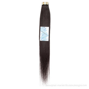 Linni Beauty Double Drawn Remy Tape In Hair Extensions 100% Russian Human Cuticle Hair Invisible Tape Hair Extensions